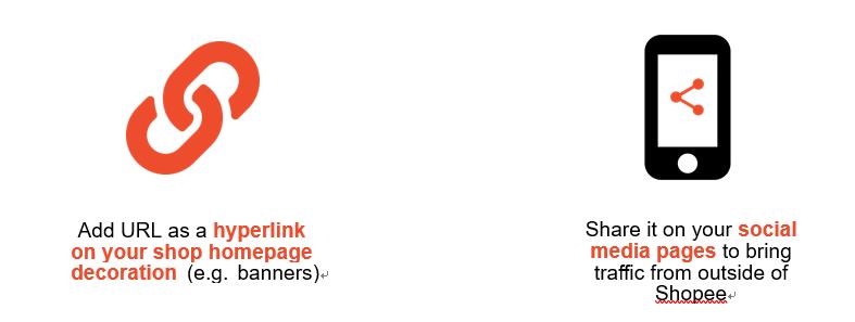 如何推广新的Shopee自定义页面?