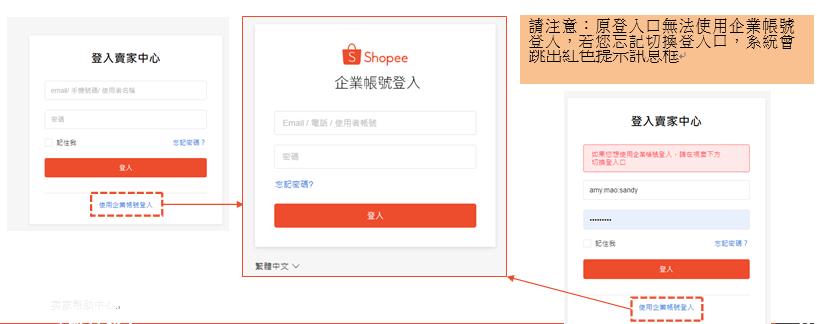 Shopee子账号登入卖家中心的流程及常见问题解答