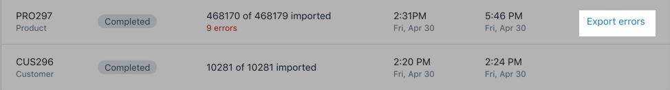 Shopify Transporter 导出和更正错误的秘诀